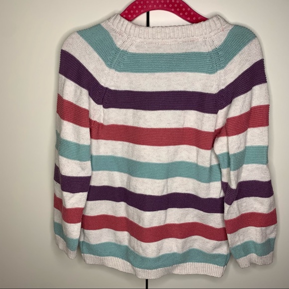 Toddler Girl’s H&M Striped Sweater - Picture 8 of 11